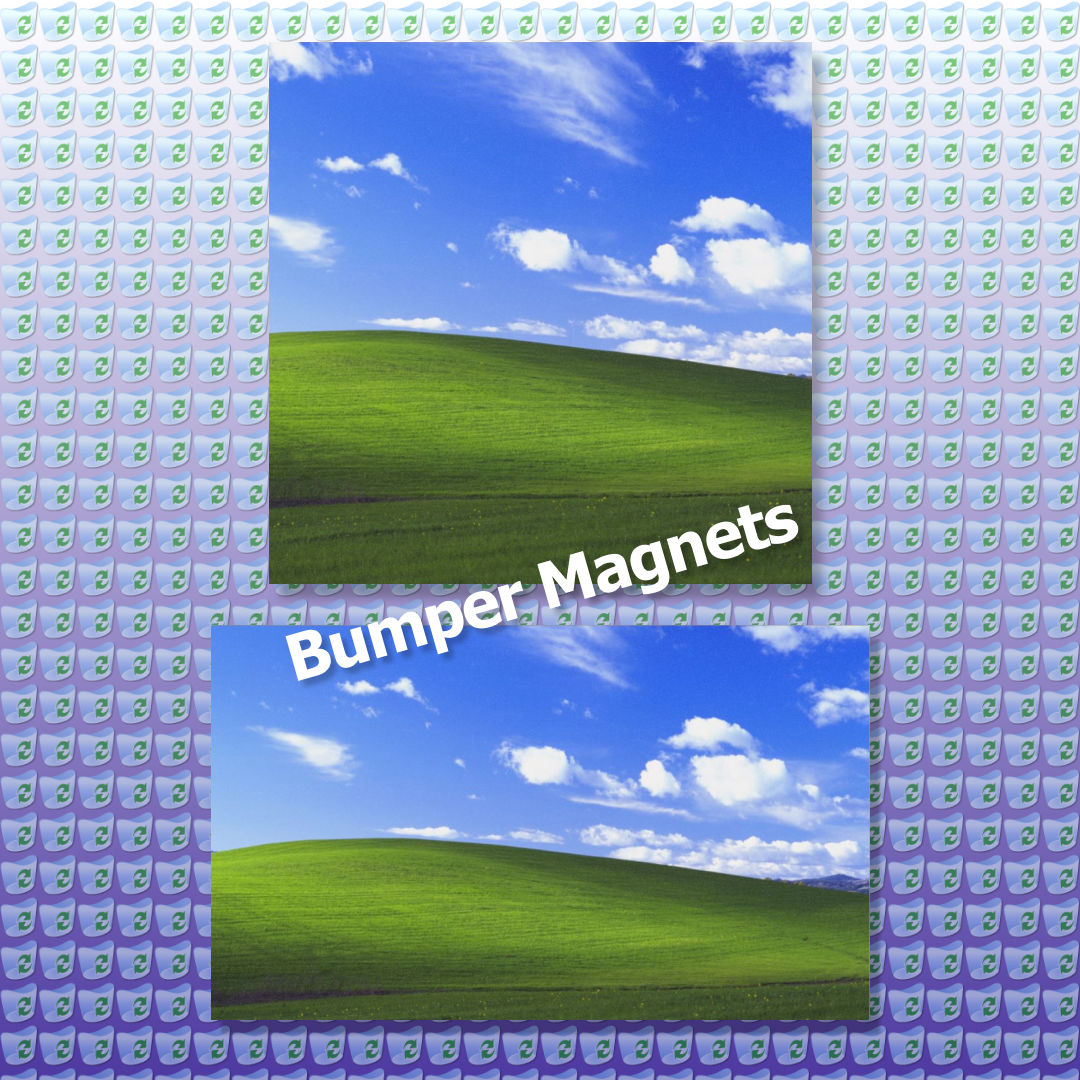 Bliss (Windows XP) Bumper Magnets