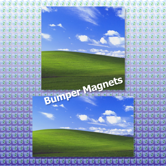 Bliss (Windows XP) Bumper Magnets