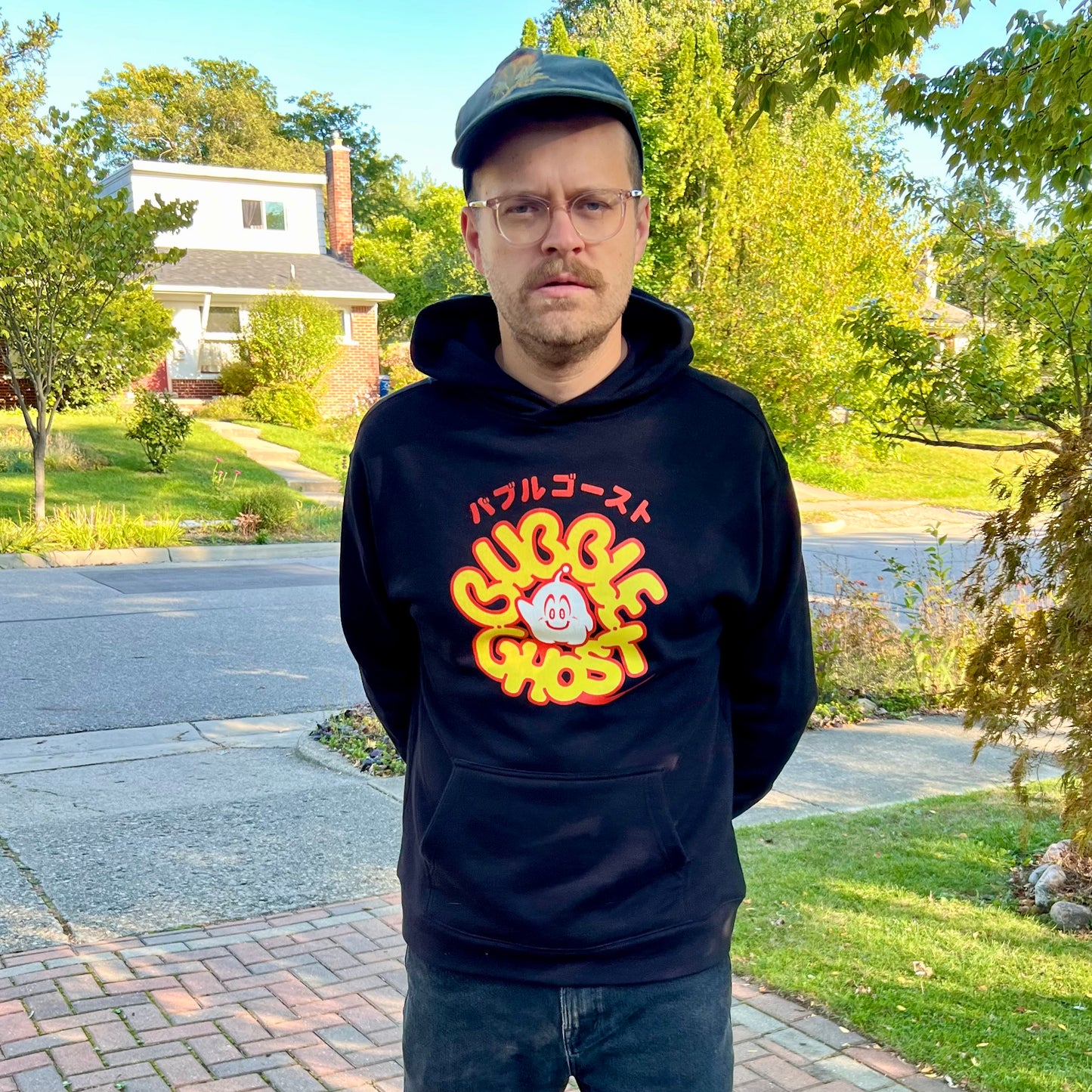 Bubble Ghost Unisex Oversized Hoodie