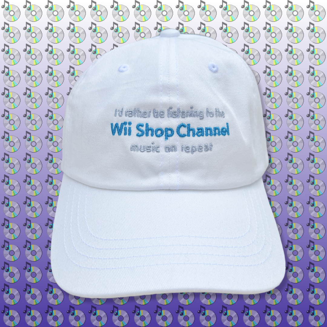I'd rather be listening to the Wii Shop Channel music on repeat Hat