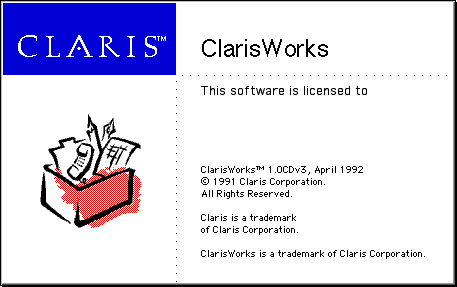 ClarisWorks Hat