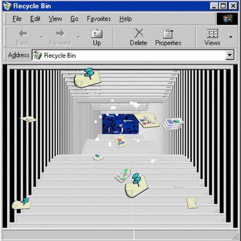 Windows 95 Recycle Bin Hat