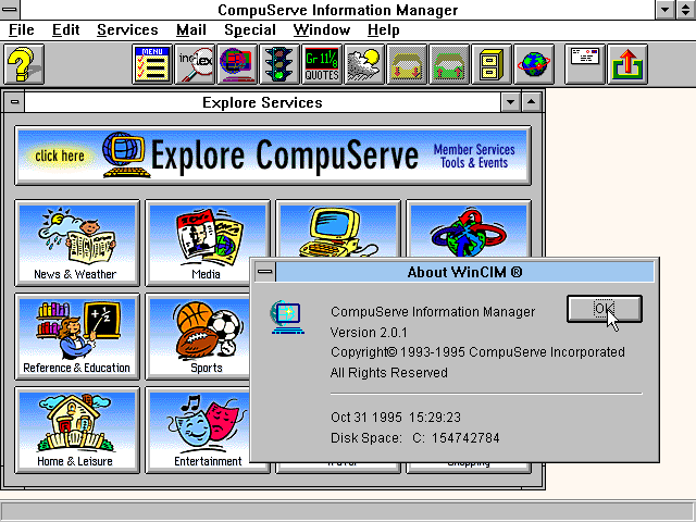 CompuServe Hat