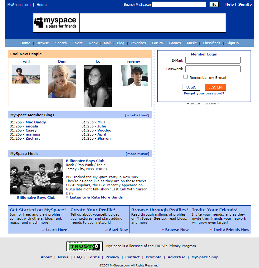 MySpace Hat