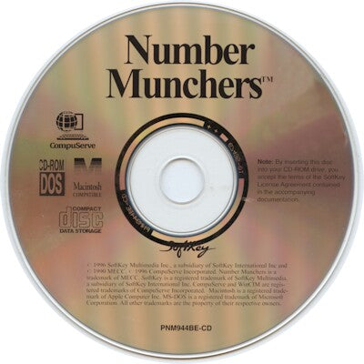Number Munchers Hat