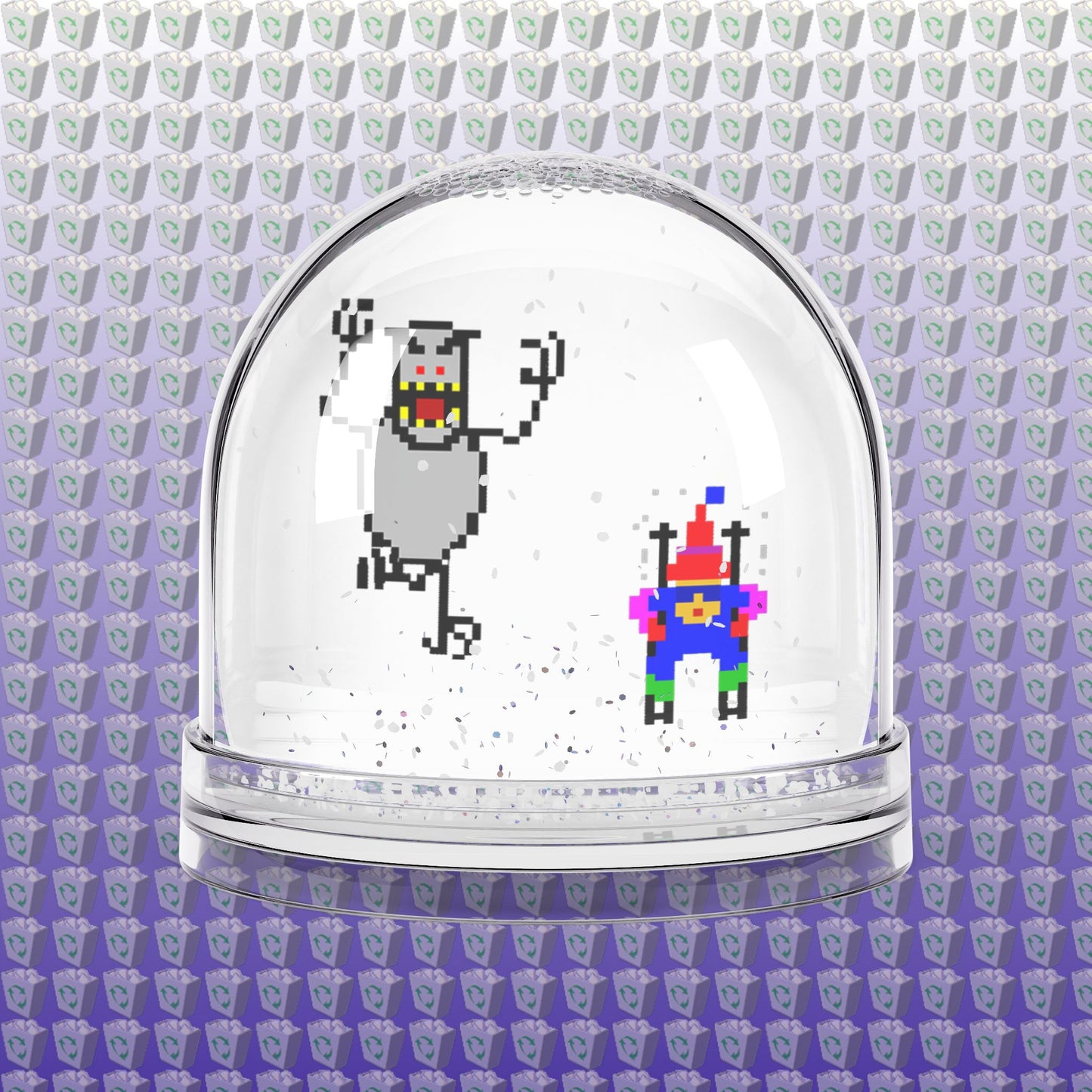 SkiFree Snowglobe