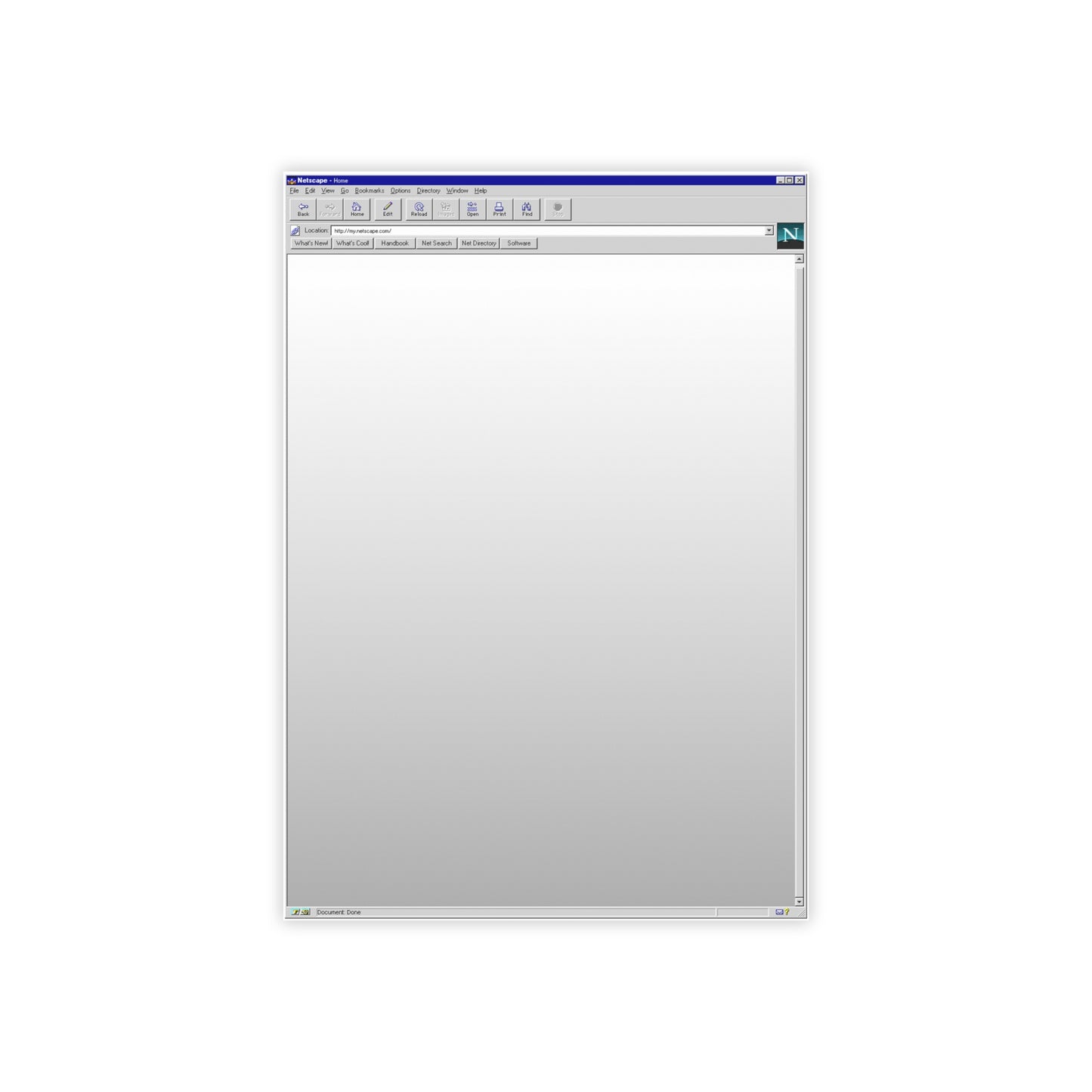 Netscape Navigator Browser Post-it® Notes