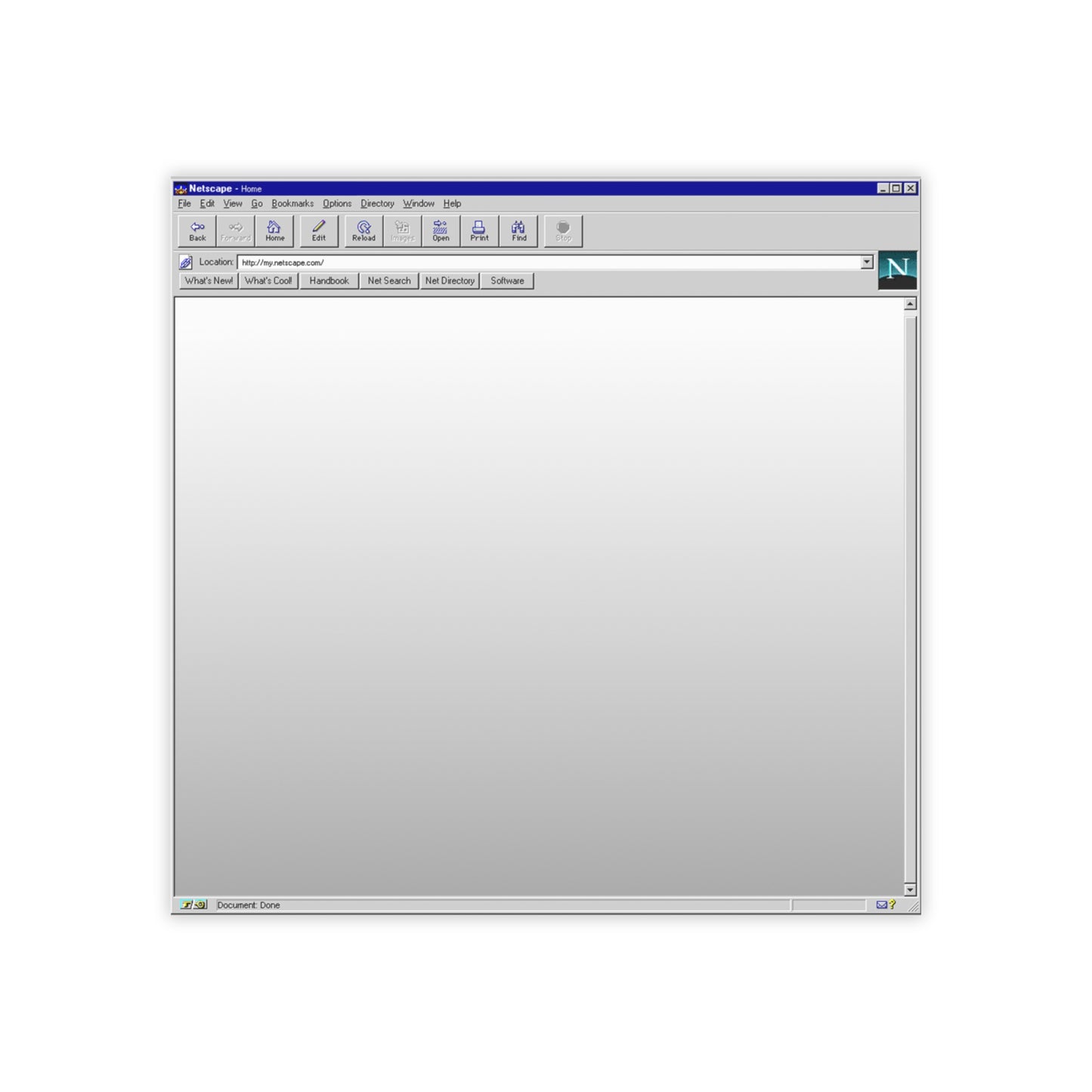 Netscape Navigator Browser Post-it® Notes