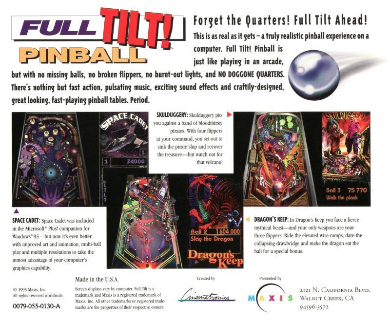 Full Tilt! Pinball Hat