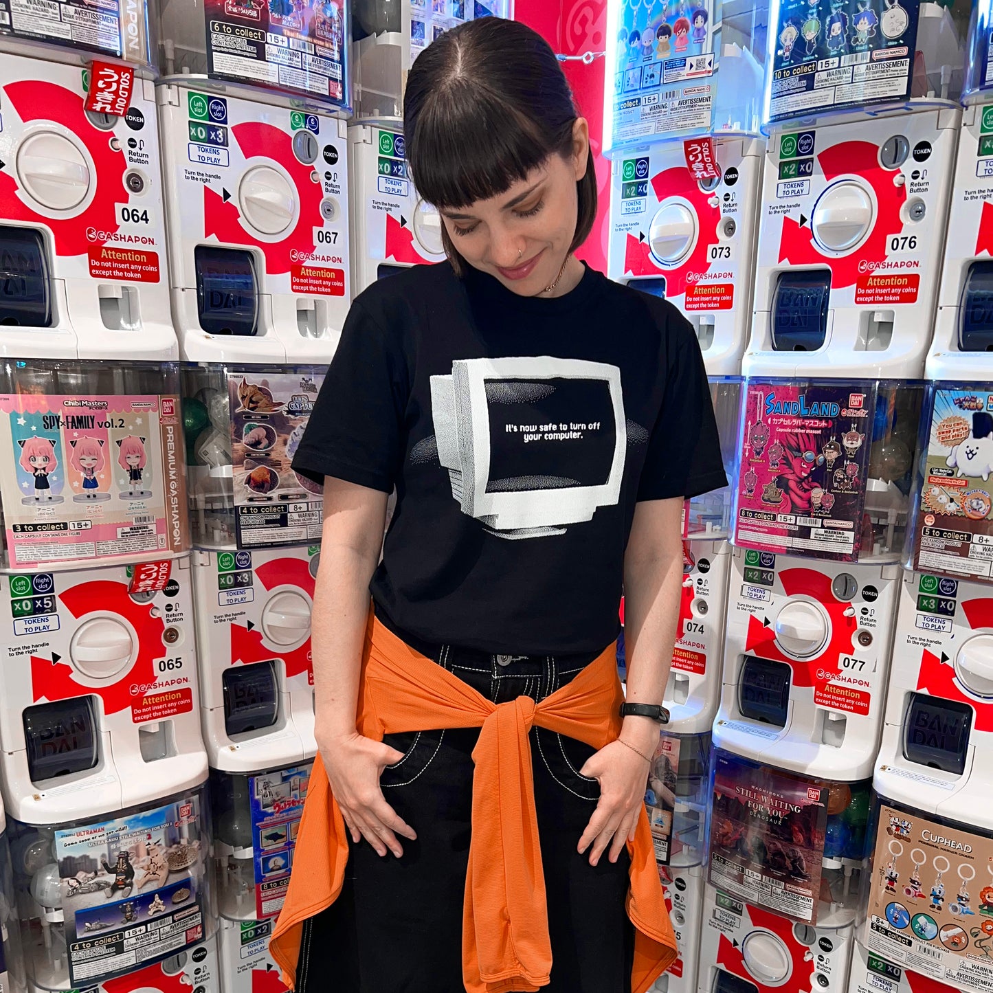 It's Now Safe To Turn Off Your Computer by Nicole Ruggiero T-shirt (Limited run)