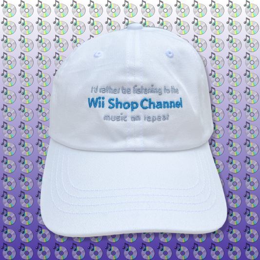 I'd rather be listening to the Wii Shop Channel music on repeat Hat