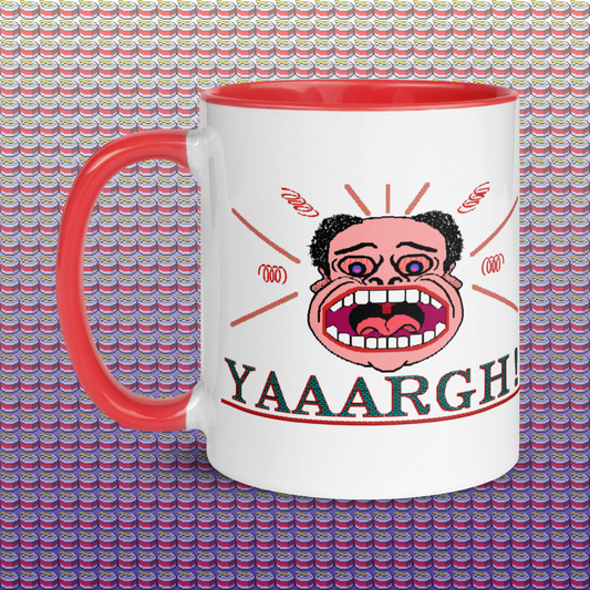 Yaaargh!! Vintage Pixel Art Mug