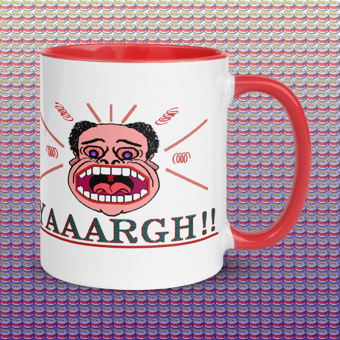 Yaaargh!! Vintage Pixel Art Mug