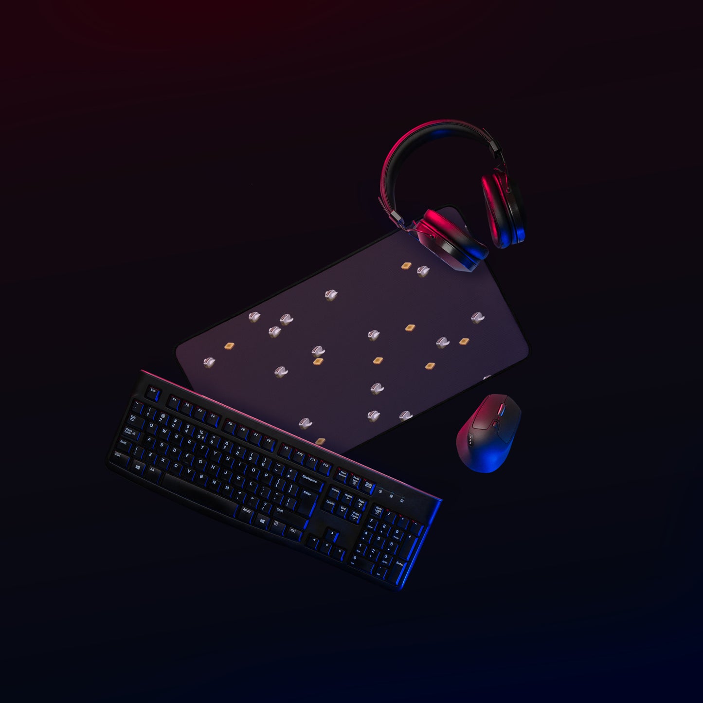 After Dark Flying Toaster Desk Mat