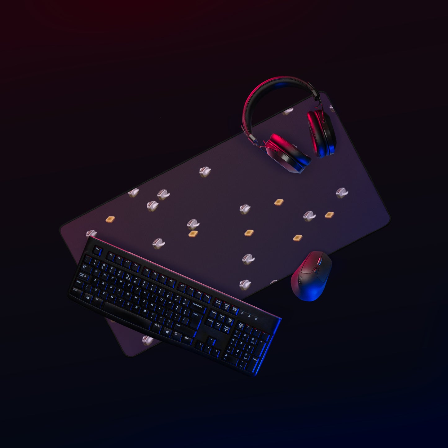 After Dark Flying Toaster Desk Mat