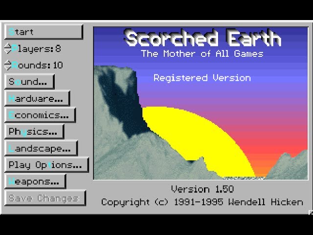 Scorched Earth Hat - Abandonware