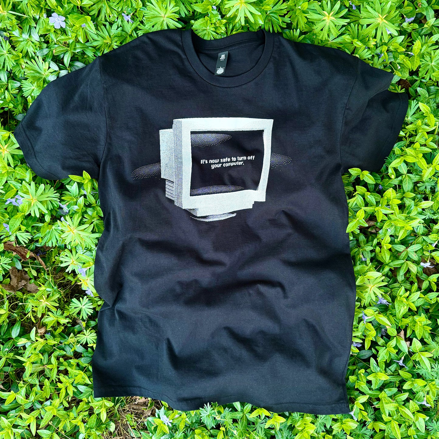 It's Now Safe To Turn Off Your Computer by Nicole Ruggiero T-shirt (Limited run)