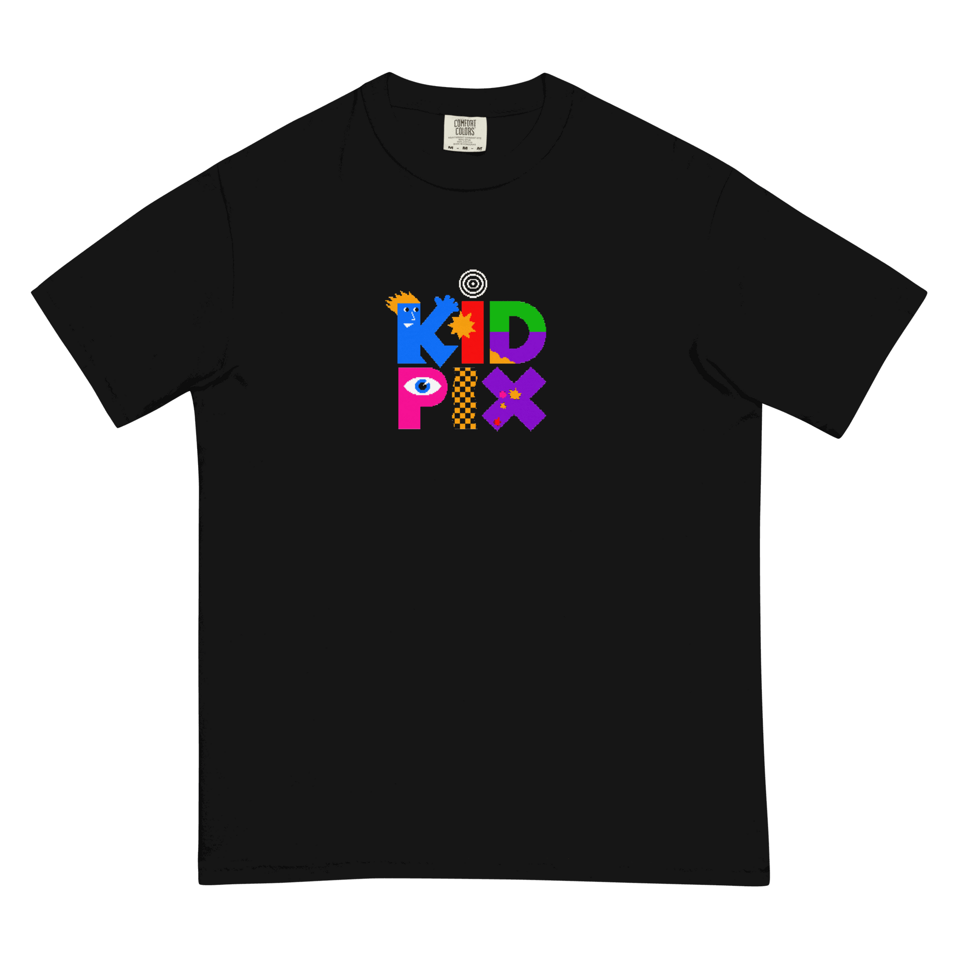 Kid Pix Heavyweight Unisex T-shirt - Comfort Colors 1717