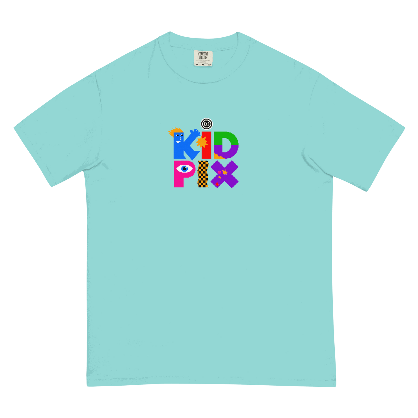 Kid Pix Heavyweight Unisex T-shirt - Comfort Colors 1717