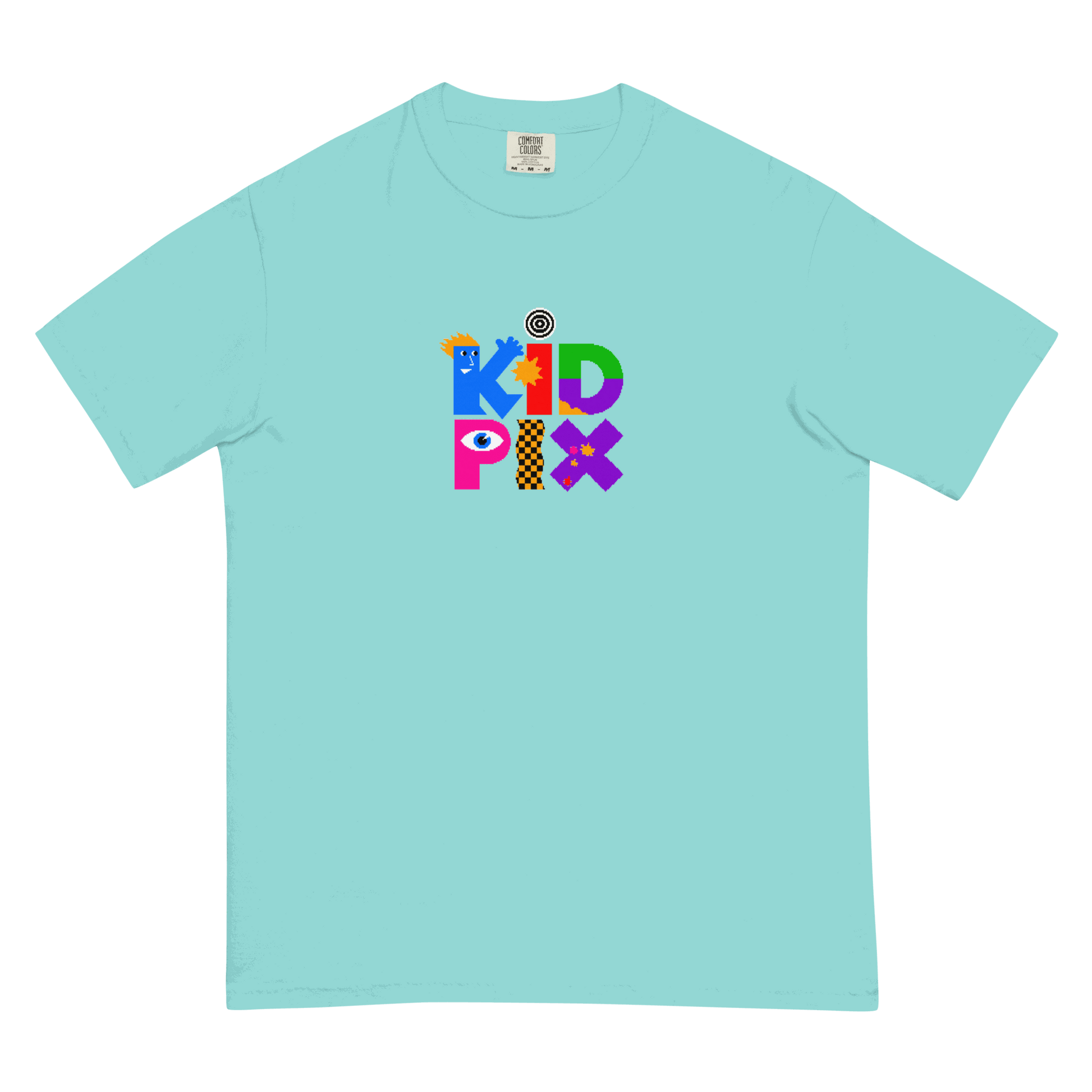 Kid Pix Heavyweight Unisex T-shirt - Comfort Colors 1717