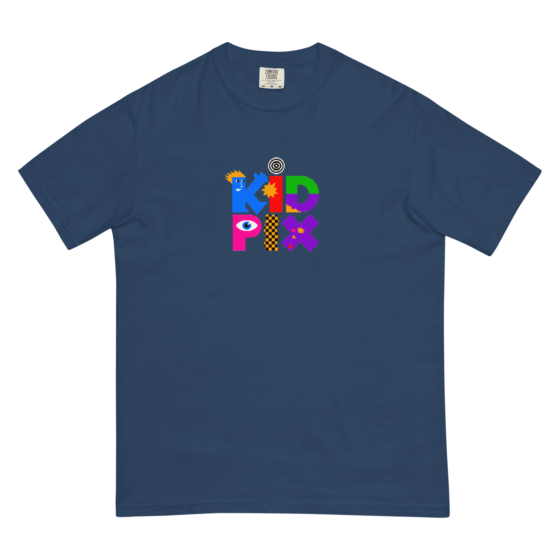 Kid Pix Heavyweight Unisex T-shirt - Comfort Colors 1717