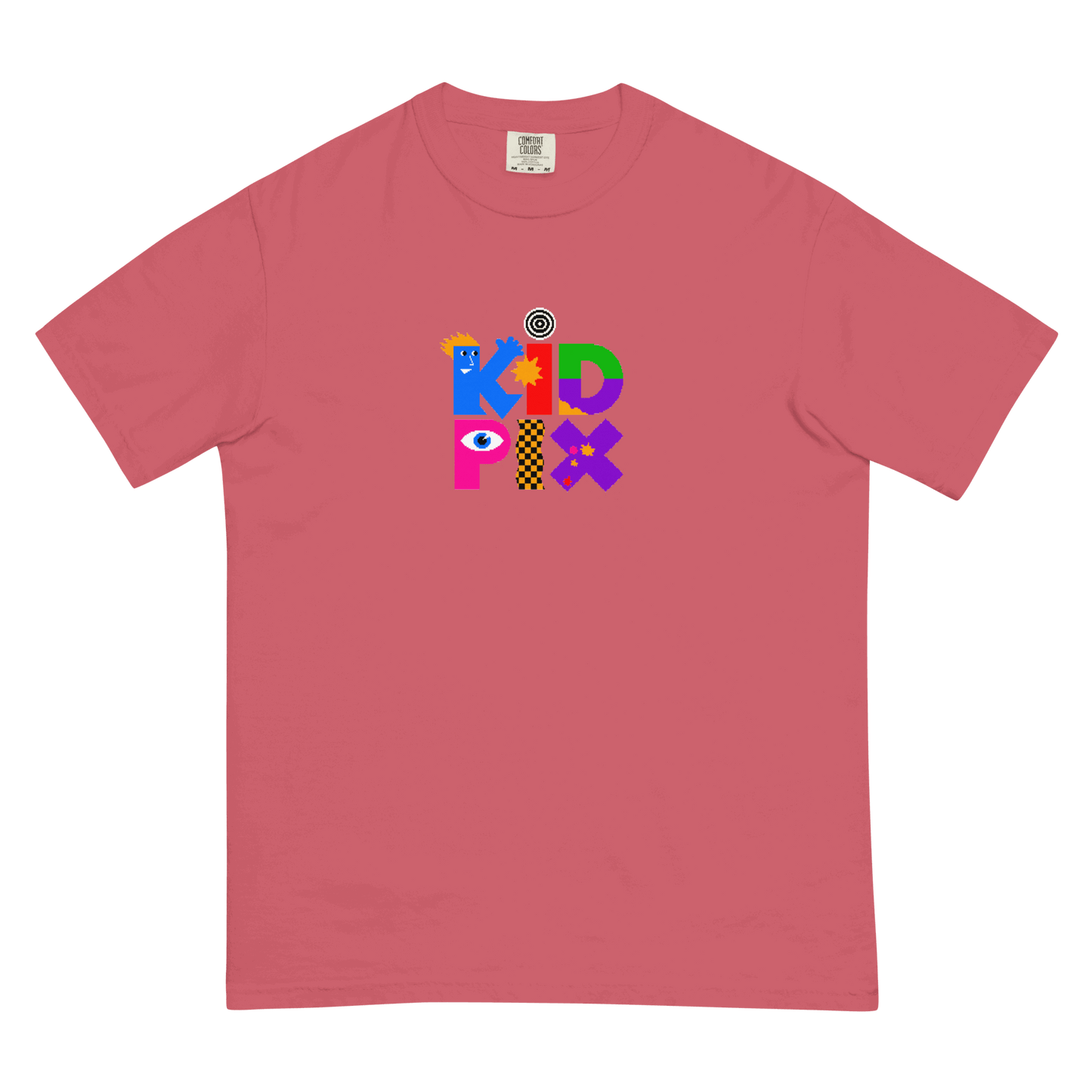 Kid Pix Heavyweight Unisex T-shirt - Comfort Colors 1717