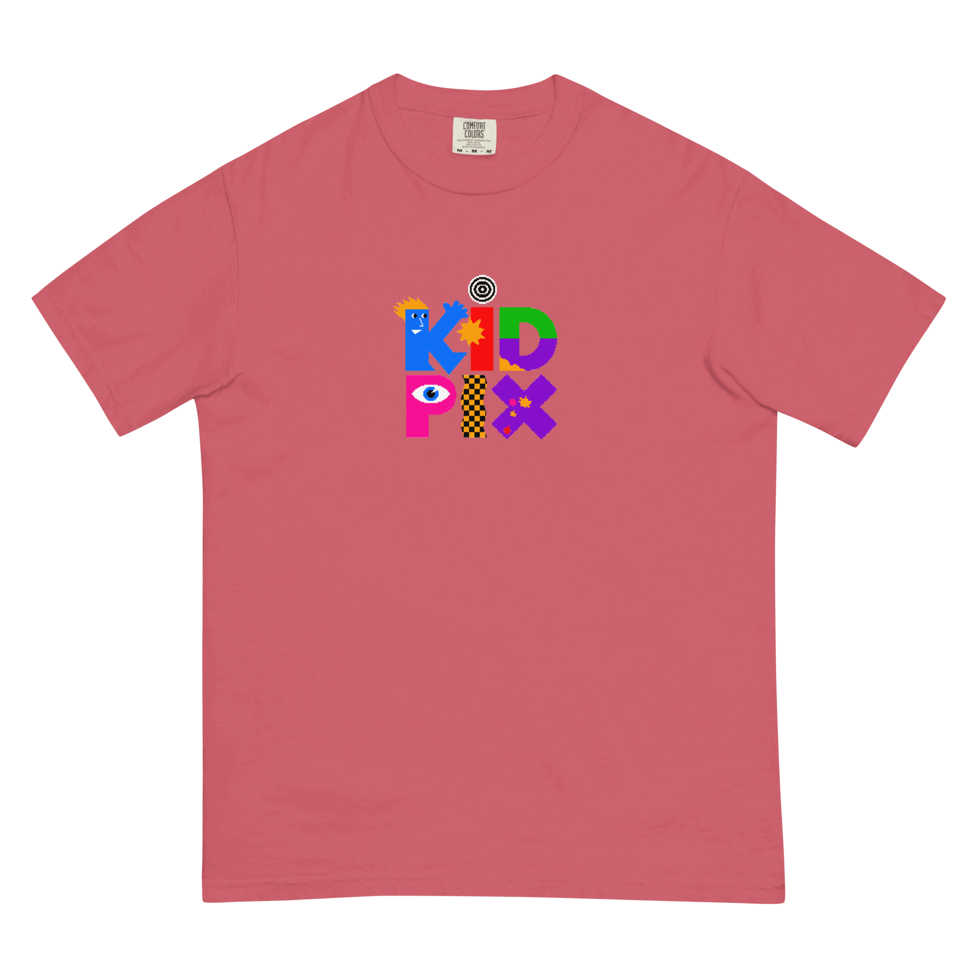 Kid Pix Heavyweight Unisex T-shirt - Comfort Colors 1717